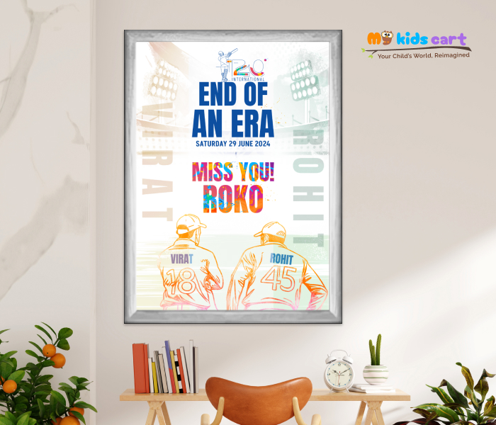 End of An Era ROKO Personalized Motivational Wall Art White (Framed)
