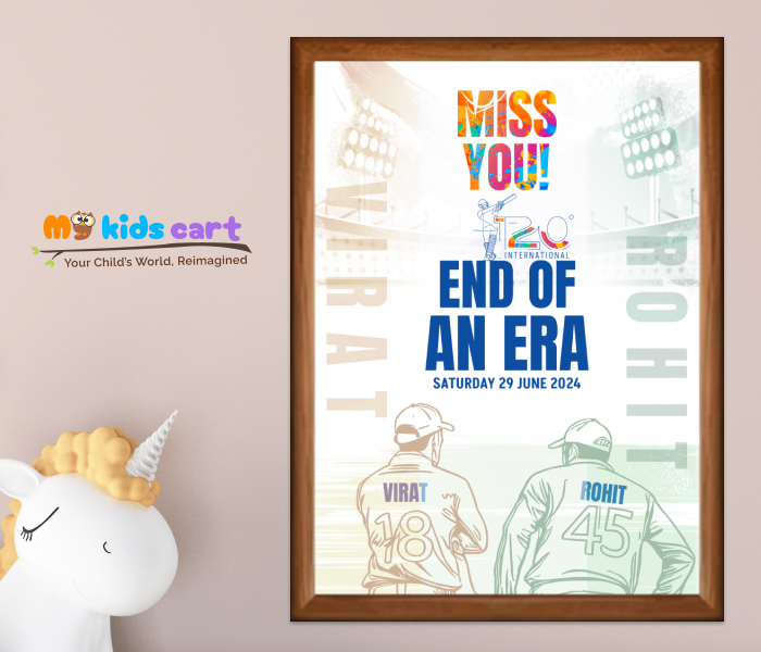 Miss You End of An Era ROKO Personalized Motivational Wall Art Wooden (Framed)