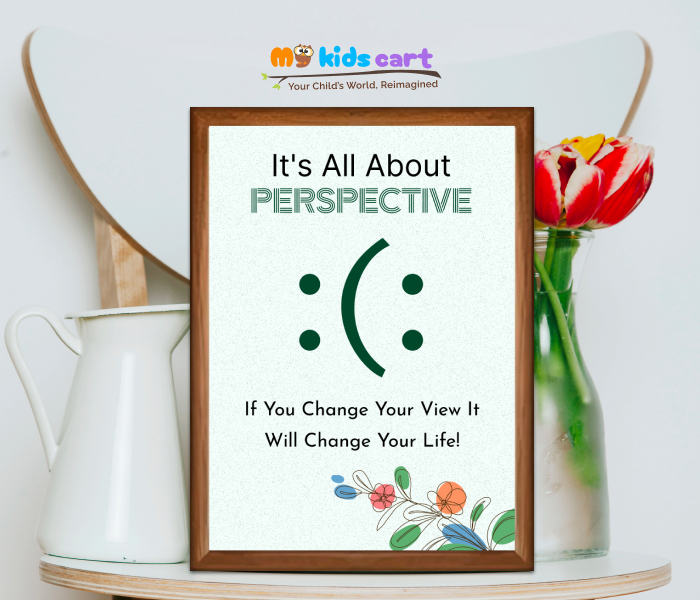 Change Your View, Change Your World Personalized Quote Wall Art Wooden (Framed)