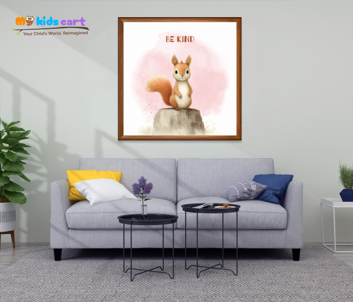 Kindness is Contagious Wall Art Wooden (Framed)